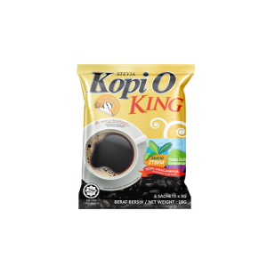 Hei Hwang Kopi O King Stevia (64g)