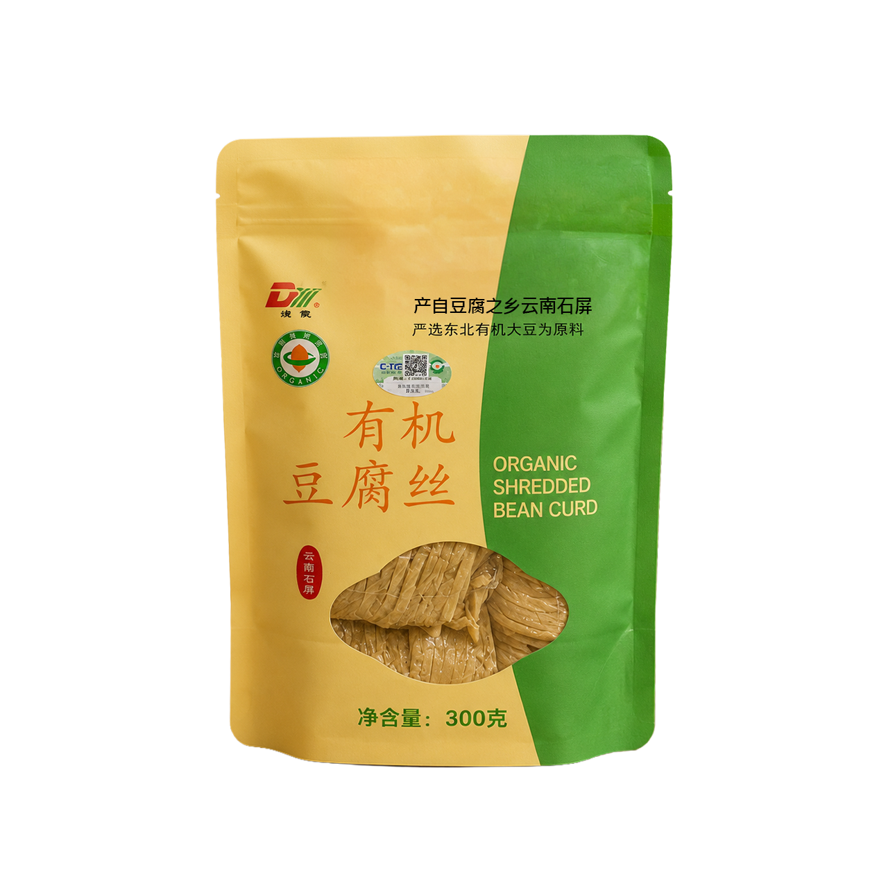 Organic Shredded Bean Curd (300g)
